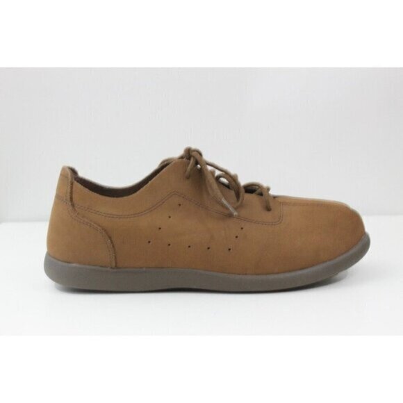 Crocs Men Shoes Venture Loafer Casual Lace Up Nubuck Leather Brown Size 10 - Picture 10 of 15